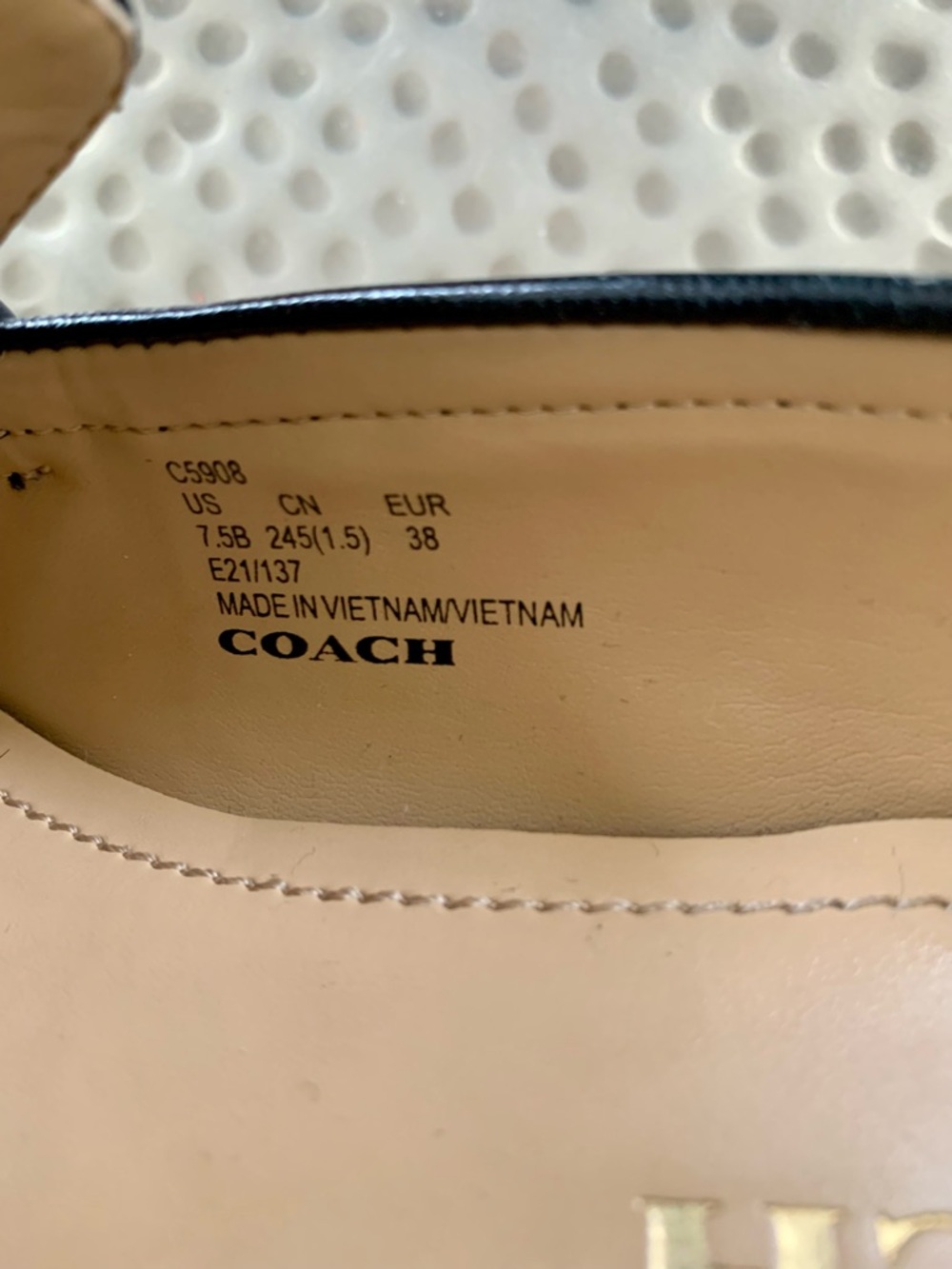 COACH CORA PLATFORM LOAFERS - Picture 10 of 10